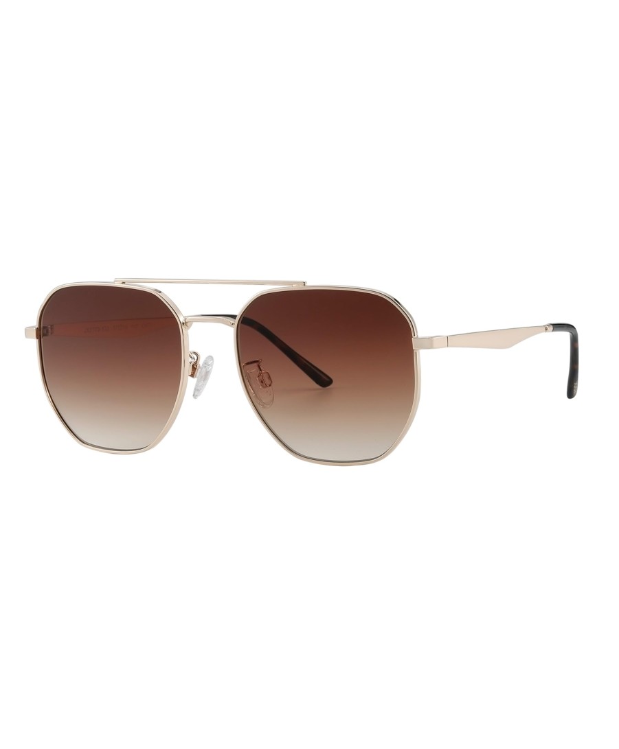 Fashionable retro aviator sunglasses for men and women