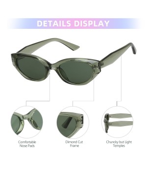 Women's Retro Polarized Fashion Cat Eye Sunglasses
