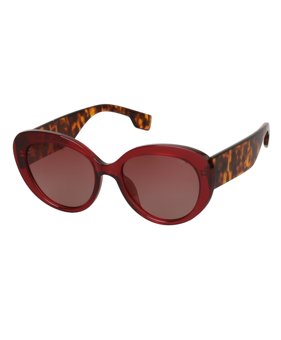 Women's Retro Round Polarized Sunglasses