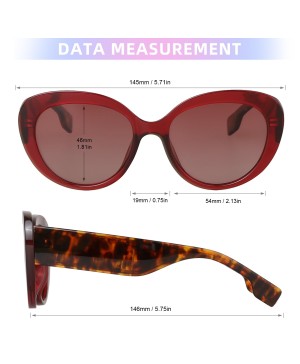 Women's Retro Round Polarized Sunglasses