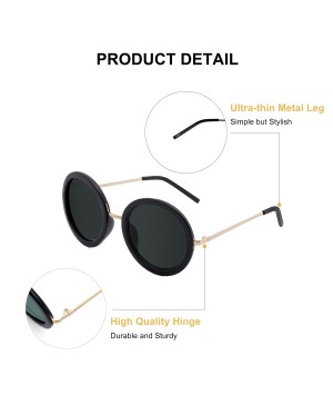 Vintage Oversized Women's UV Protection Sunglasses